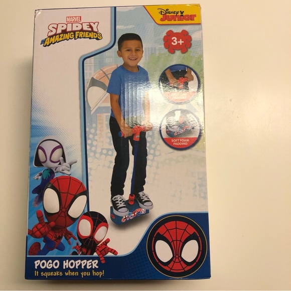Toys 351 New Marvel Spidey And His Amazing Friends Pogo Hopper